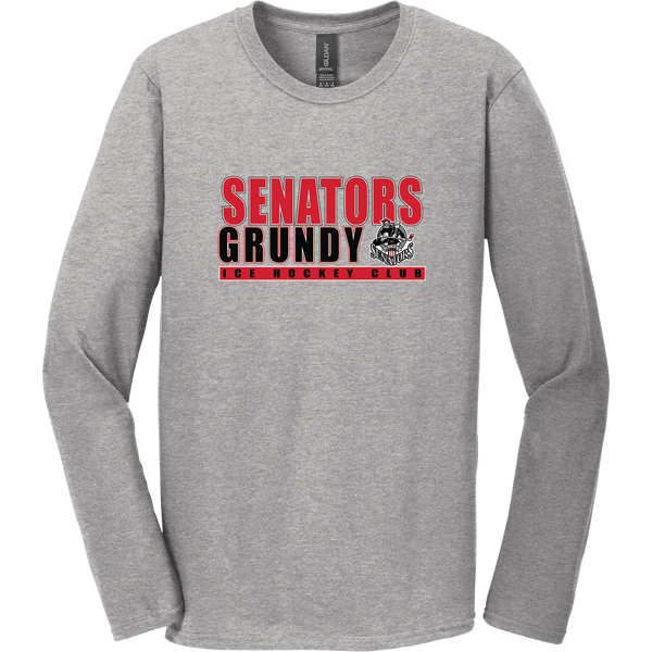 Grundy Senators Softstyle Long Sleeve T-Shirt