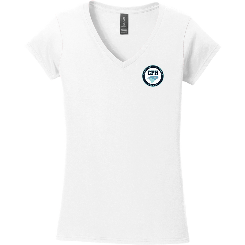 Carolina Premier Hockey Softstyle Ladies Fit V-Neck T-Shirt