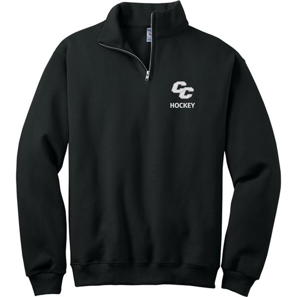 Curry College NuBlend 1/4-Zip Cadet Collar Sweatshirt