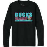 Delaware Ducks Youth Cooling Performance Long Sleeve Tee