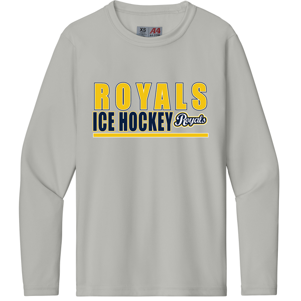 Royals Hockey Club Youth Cooling Performance Long Sleeve Tee