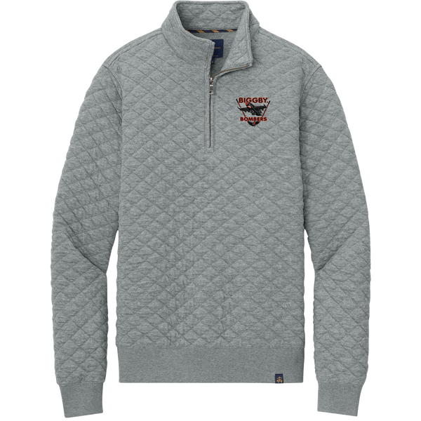 Biggby Bombers Brooks Brothers Diamond Quilt 1/4-Zip