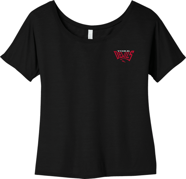 York Devils Womens Slouchy Tee