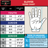 South Pittsburgh Rebellion CCM 85C Custom Gloves Youth
