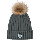 Carolina Premier Hockey Faux Fur Pom Beanie