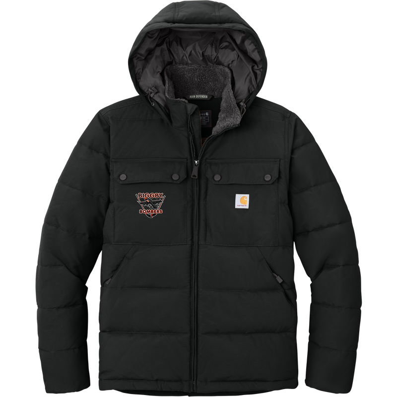 Biggby Bombers Carhartt Montana Insulated Hooded Jacket