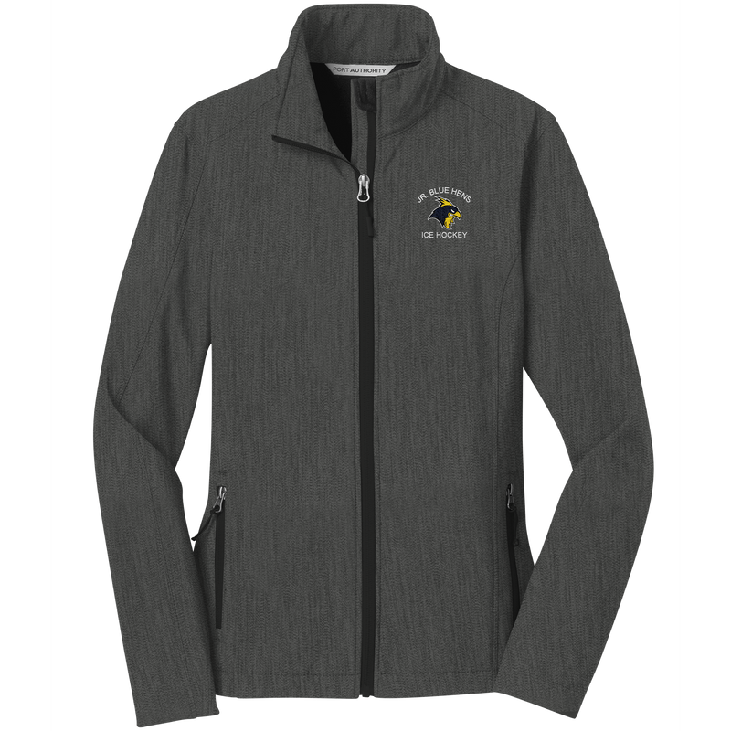 Delaware Jr. Blue Hens Ladies Core Soft Shell Jacket