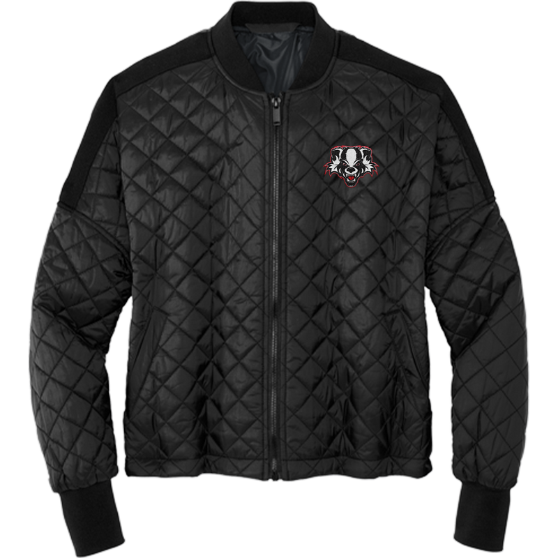 Scary Badgers Mercer+Mettle Womens Boxy Quilted Jacket