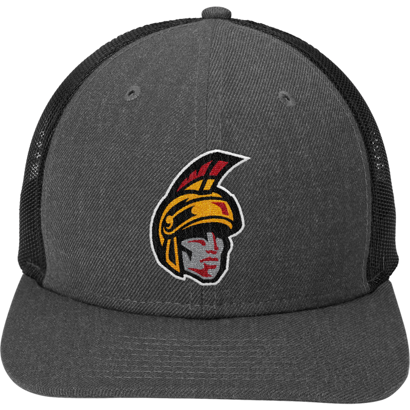 Seacoast Spartans (Ice Hockey) New Era Snapback Low Profile Trucker Cap