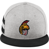 Seacoast Spartans (SPA) New Era Shadow Heather Striped Flat Bill Snapback Cap