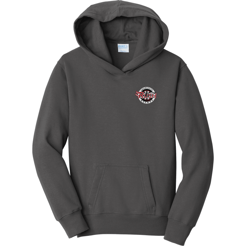 Charlotte Rush Youth Fan Favorite Fleece Pullover Hooded Sweatshirt