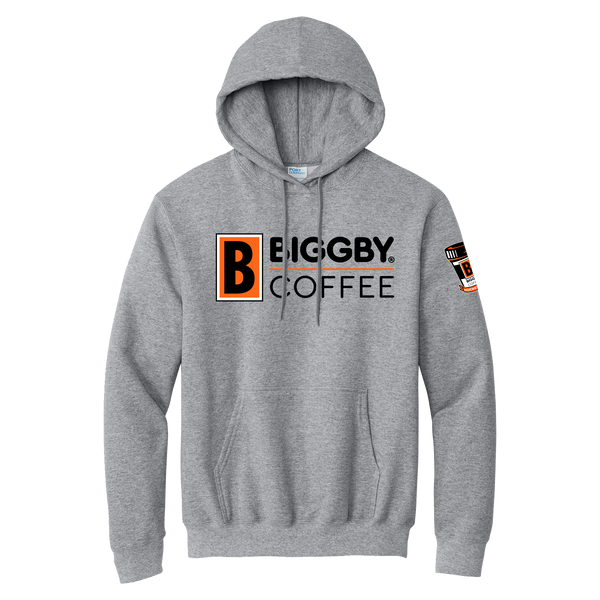 Biggby Coffee AAA Essential Fleece Pullover Hooded Sweatshirt