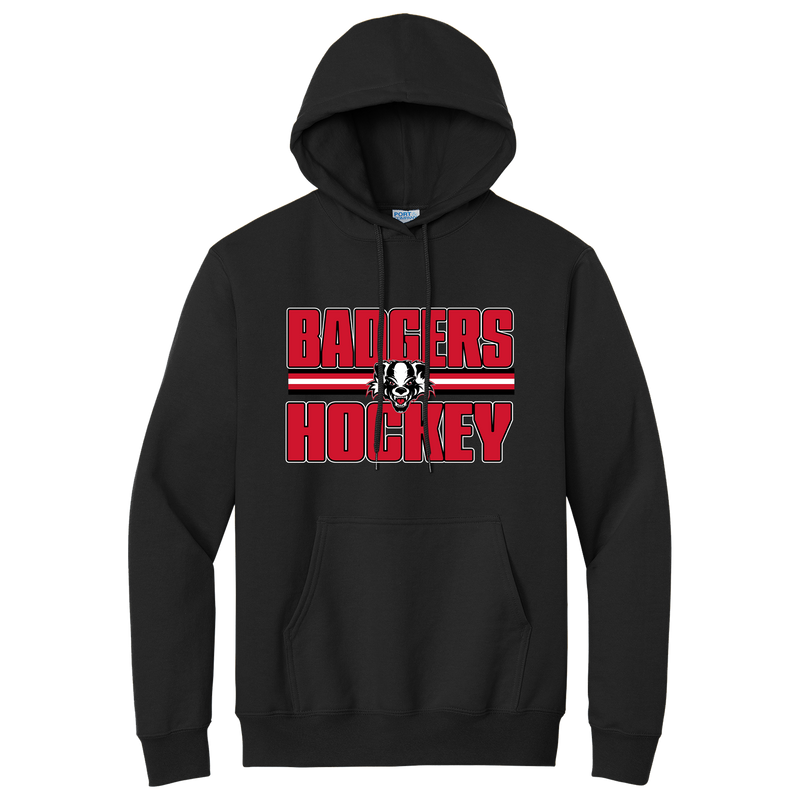 Scary Badgers Essential Fleece Pullover Hooded Sweatshirt