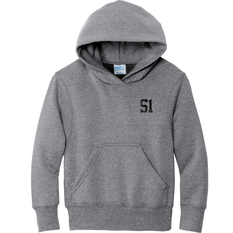 School One Elementary Youth 'Vintage' Fleece Pullover Hooded Sweatshirt