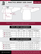 Mercer Mini Chiefs Youth Practice Jersey