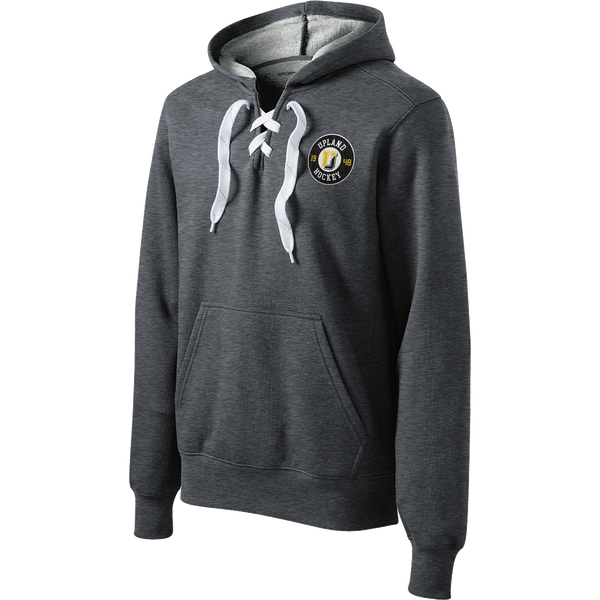 Upland Hockey Lace Up Pullover Hooded Sweatshirt