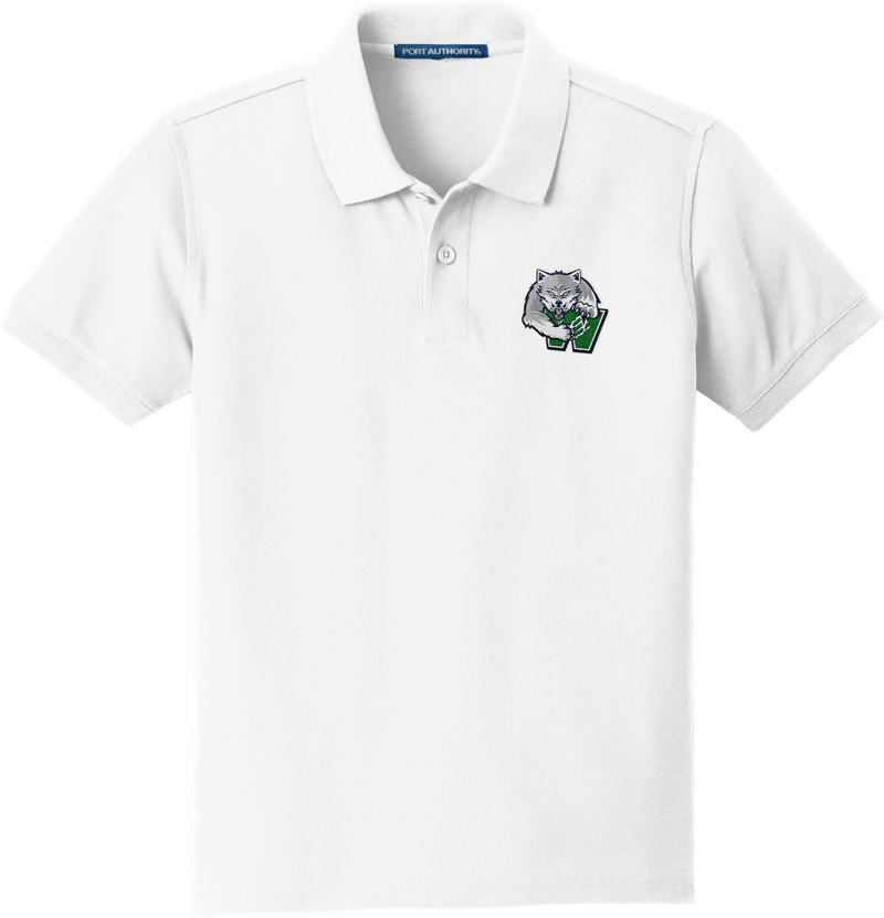 Woodbridge Wolfpack Youth Core Classic Pique Polo